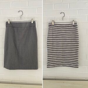 Set-Lot J. Crew Professional Classic Work Skirts Size 00